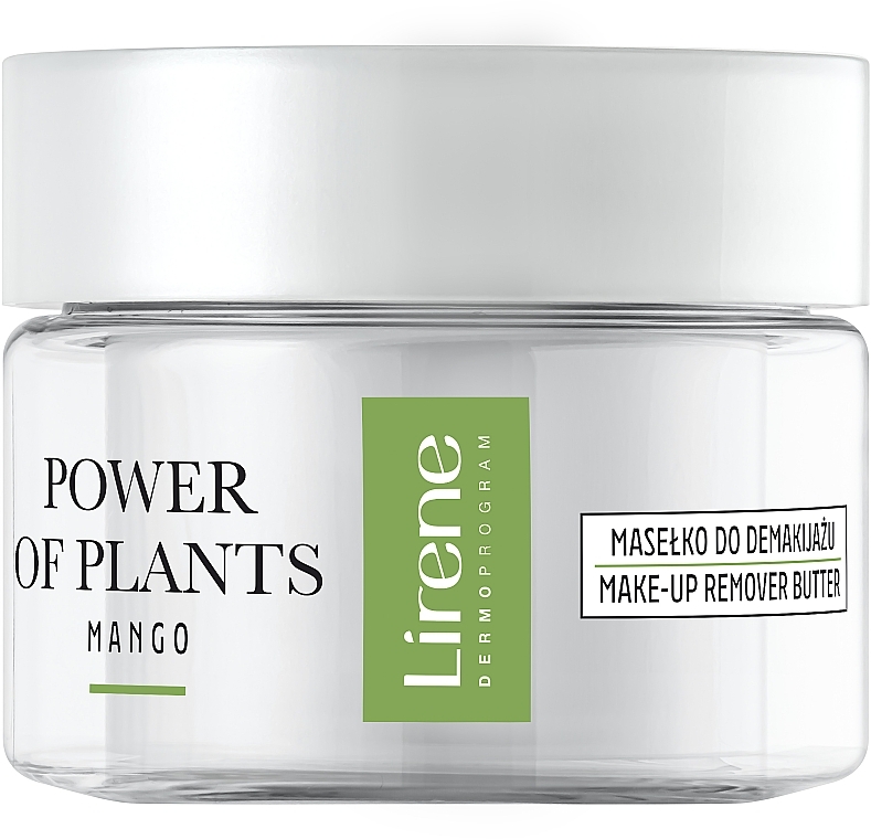 Масло для снятия макияжа "Манго" - Lirene Power Of Plants Mango Make-Up Remover Butter — фото N1