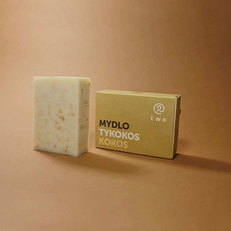 Тверде мило "Кокос" - Two Cosmetics Tykokos Solid Soap — фото N3