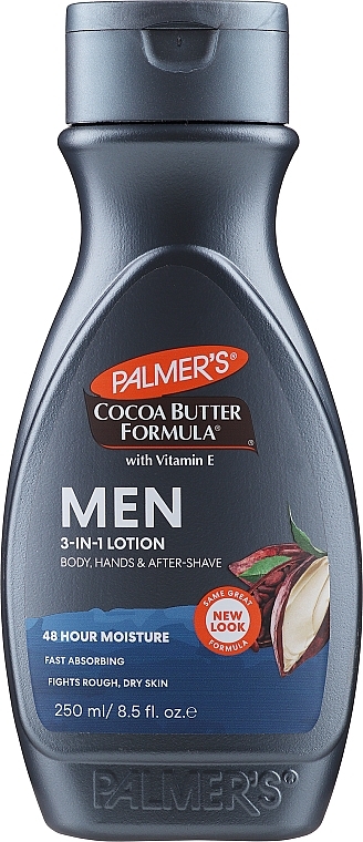 Мужской лосьон для ухода за телом - Palmer's Cocoa Butter Formula MEN Body & Face Lotion — фото N2