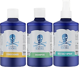 Набор - The Bluebeards Revenge Shower & Styling Set (h/spray/300ml + shm/300ml + cond/300ml) — фото N2