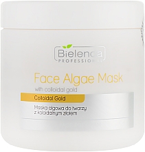 Духи, Парфюмерия, косметика Альгінатна маска для обличчя, з колоїдним золотом - Bielenda Professional Face Algae Mask