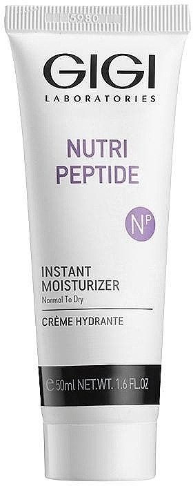 Пептидний крем "Миттєве зволоження" - Gigi Nutri-Peptide Instant Moisturizer for Dry Skin