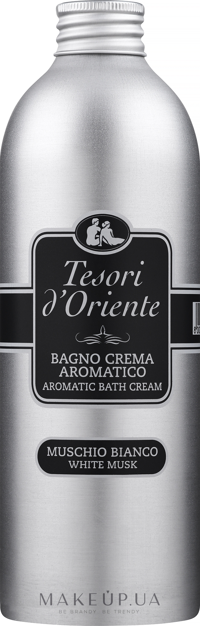 Парфюмированный крем-гель для ванны, белый мускус - Tesori d'Oriente — фото 500ml