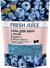 Духи, Парфюмерия, косметика УЦЕНКА Соль для ванны дой-пак - Fresh Juice Blueberry & Black Cherry*