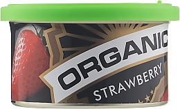 Парфумерія, косметика Автомобільний сухий ароматизатор у банці Strawberry - Tasotti Organic