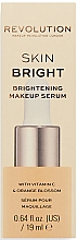 Сыворотка для макияжа - Makeup Revolution Skin Bright Brightening Makeup Serum — фото N2