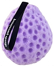 Губка для тела, фиолетовая - Ecarla Honeycomb Bath Sponge Purple — фото N1