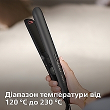  Стайлер для волосся, чорний - Philips Straightener Series 5000 BHS510/00 — фото N6