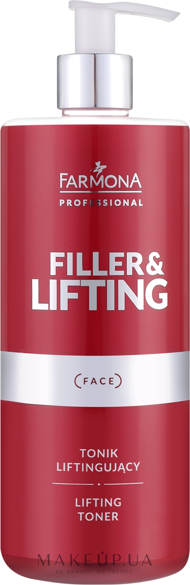 Лифтинг-тоник для лица - Farmona Professional Filler & Lifting Toner — фото 500ml