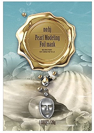 Тканинна дизайнерська маска - NOHJ Pearl Modeling Mask Serum — фото N2