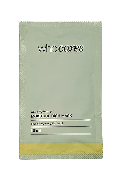 Маска увлажняющая для сухих и поврежденных волос - Who Cares Moisture Rich Mask (пробник) — фото N1