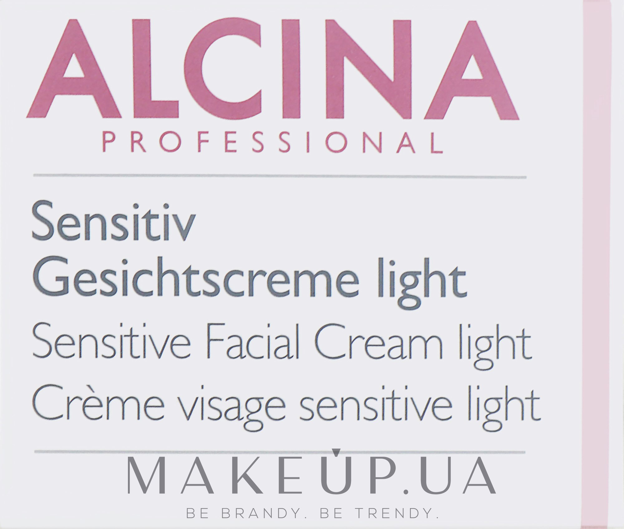 Крем для чувствительной кожи - Alcina S Sensitive Facial Cream Light — фото 50ml