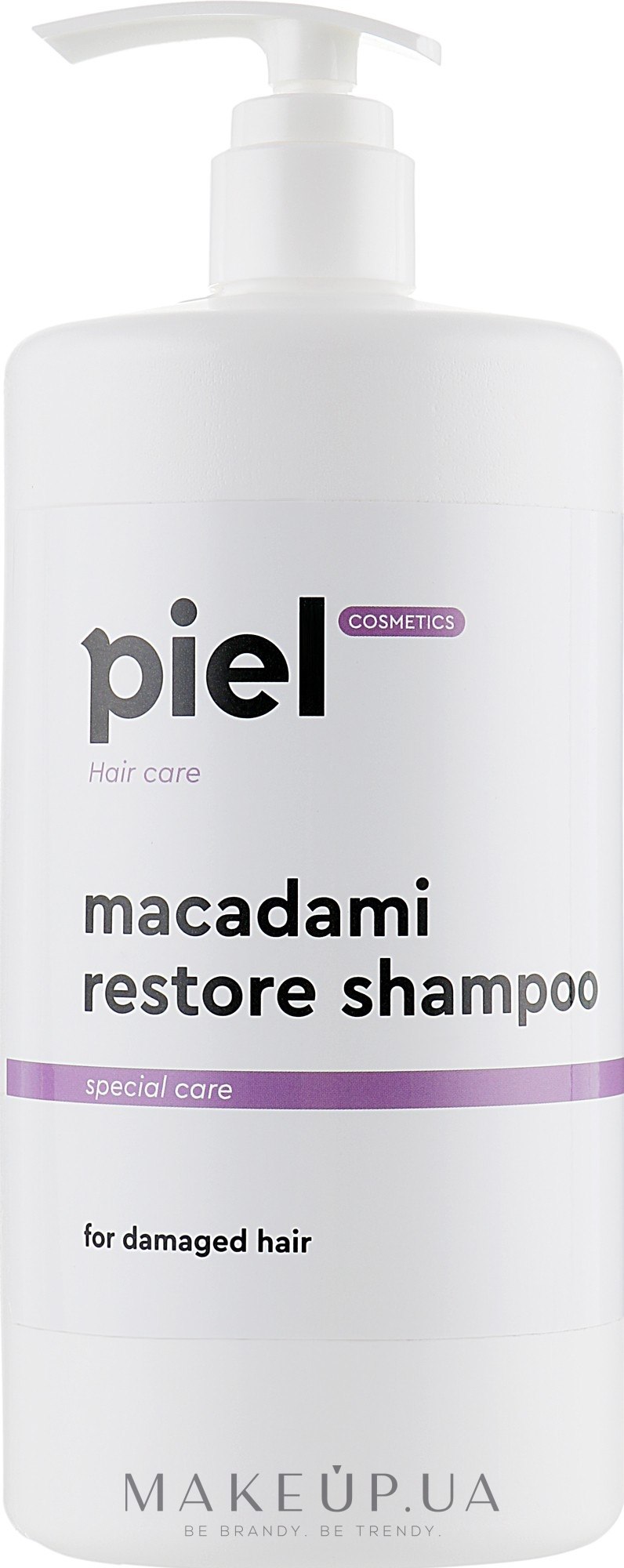 Відновлюючий шампунь для пошкодженого волосся - Piel Cosmetics Hair Care Macadami Restore Shampoo — фото 1000ml