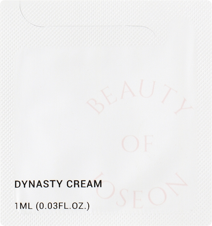 Увлажняющий крем для лица - Beauty Of Joseon Dynasty Cream (пробник)