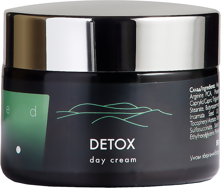 Денний крем для обличчя "Детокс" - Ed Cosmetics Detox Day Cream