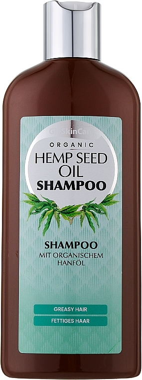 Шампунь с органическим маслом конопли - GlySkinCare Organic Hemp Seed Oil Shampoo 	 — фото N1