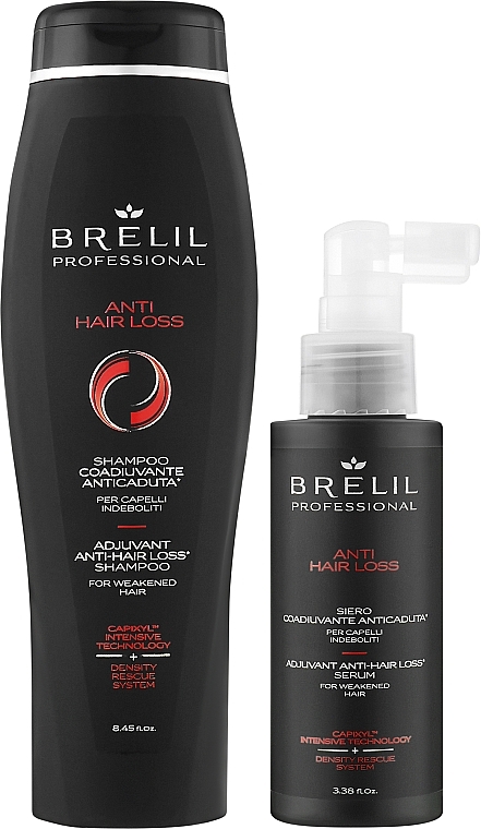 Набір - Brelil Anti Hair Loss (h/shm/250ml + ser/100ml) — фото N2