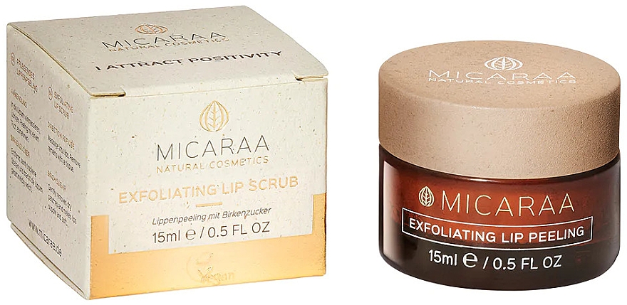 Скраб для губ - Micaraa Exfoliating Lip Peeling — фото N2