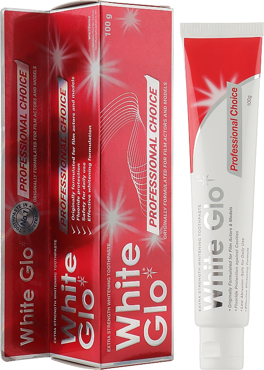 Отбеливающая зубная паста "Профессиональный выбор" - White Glo Professional Choice — фото N4