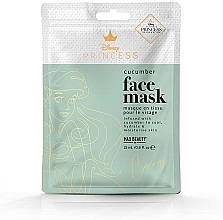 Маска для лица - Mad Beauty Disney Ultimate Princess Ariel Facial Mask Cucumber — фото N1
