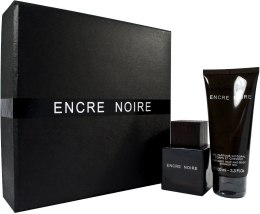 Парфумерія, косметика Lalique Encre Noire - Набір (edt/50ml + sh/gel/100ml)