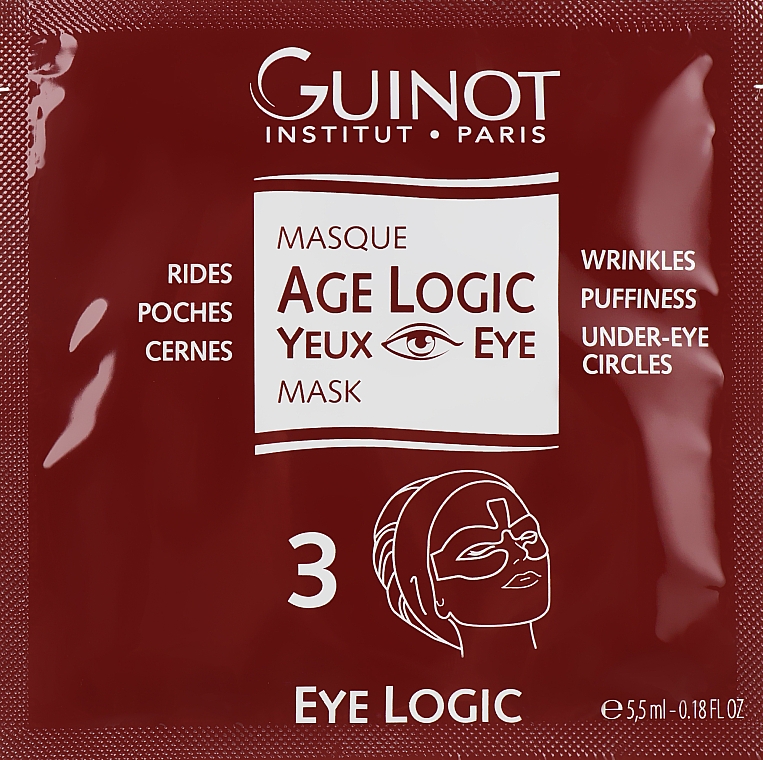 Маска для ділянки очей омолоджувальна - Guinot Age Logic Eye Mask — фото N2