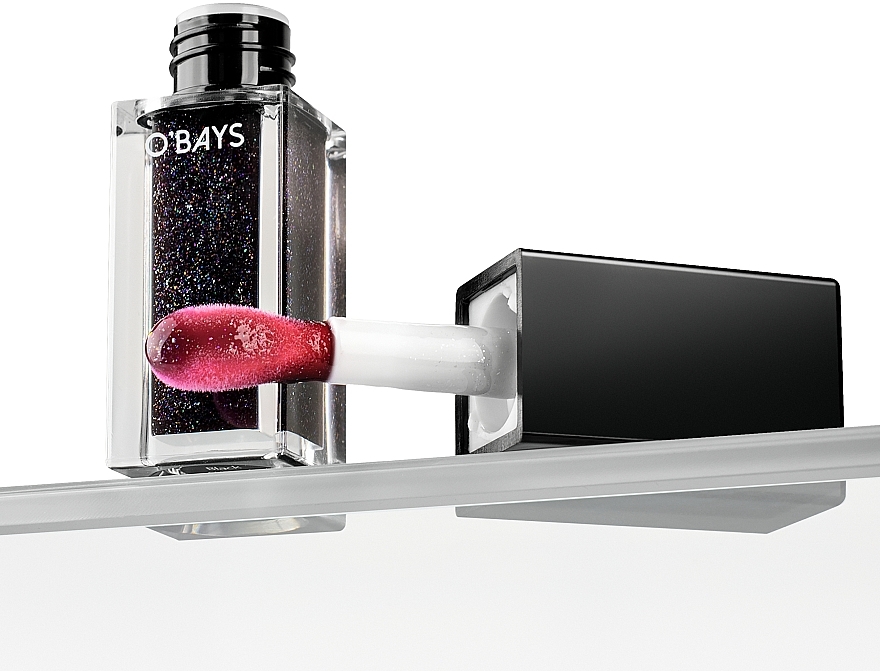 Олія-тінт для губ з мерехтінням - O’BAYS Ultra-Tinted Lip Oil — фото N5
