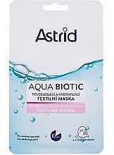 Стимулювальна та зволожувальна текстильна маска - Astrid Aqua Biotic Anti-Fatigue and Quenching Tissue Mask — фото N1