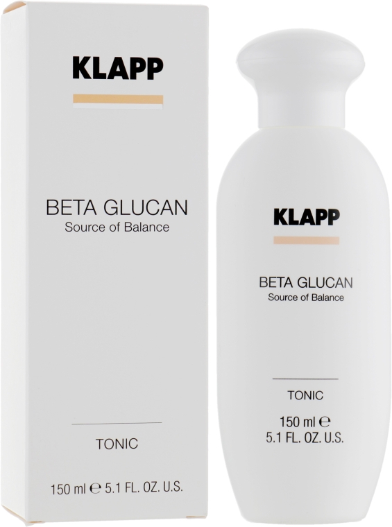 Тоник для чувствительной кожи лица - Klapp Beta Glucan Tonic