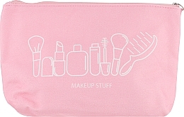 Косметичка хлопковая, розовая - Ilu Cotton Cosmetic Bag — фото N1