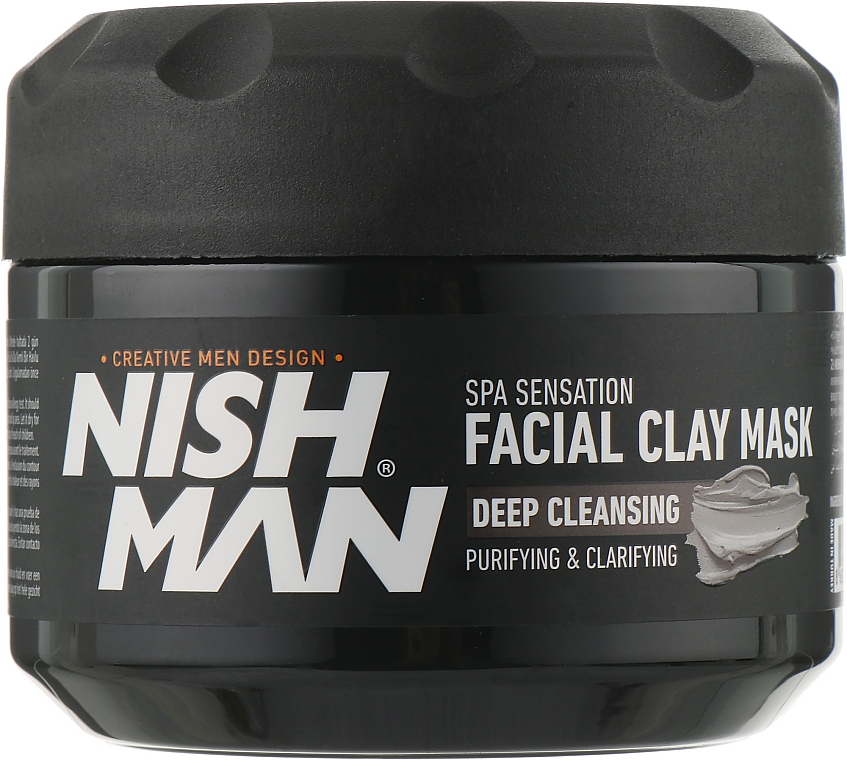 Маска для обличчя - Nishman Facial Clay Mask Deep Cleansing — фото N1
