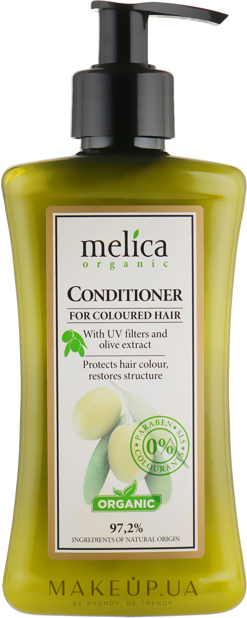 Бальзам-кондиционер для окрашенных волос - Melica Organic for Coloured Hair Conditioner — фото 300ml