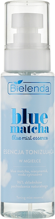 Есенція тонізувальна для обличчя - Bielenda Blue Matcha Blue Mist Essence — фото N1