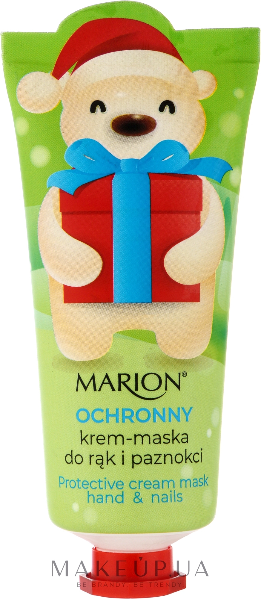 Захисна крем-маска для рук і нігтів "Кориця й мед манука" - Marion Winter Protective Cream Mask — фото 50ml
