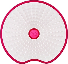 Компактная щетка для волос, розовая - Janeke Compact And Ergonomic Handheld Hairbrush — фото N1