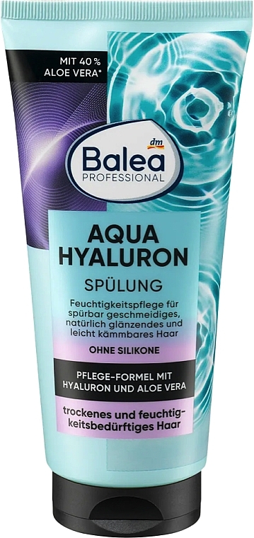 Професійний бальзам-ополіскувач для волосся - Balea Professional Aqua Hyaluron Conditioner — фото N1