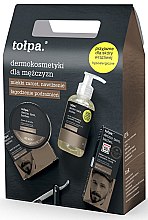 Духи, Парфюмерия, косметика Набор - Tolpa Dermo Men Barber (beard/cr/60ml + gel/150ml + beard/balm/75ml)