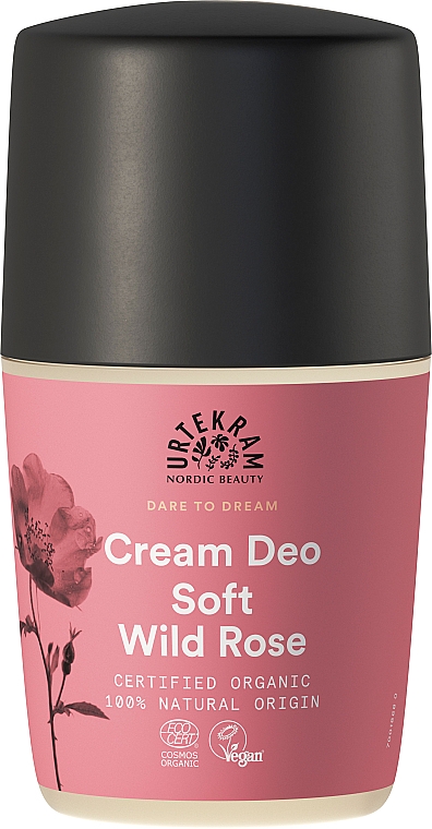 Крем-дезодорант - Urtekram Soft Wild Rose Roll-On Deodorant — фото N1