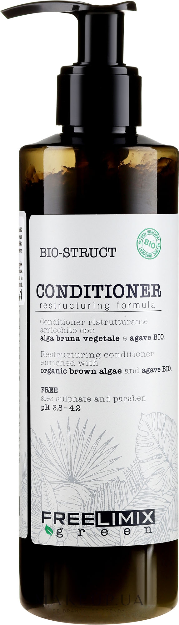 Восстанавливающий кондиционер для слабых и поврежденных волос - Freelimix Biostruct Conditioner — фото 250ml