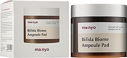 Тонер-педи для захисту й відновлення шкіри - Manyo Bifida Biome Ampoule Pad — фото N2