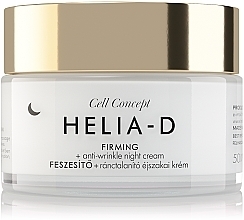 Парфумерія, косметика Крем нічний для обличчя проти зморшок, 45+ - Helia-D Cell Concept Cream