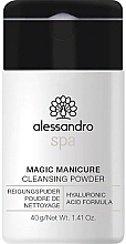 Парфумерія, косметика Очищувальна пудра для рук - Alessandro International Spa Magic Manicure Cleansing Powder