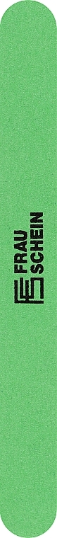 Пилочка для маникюра 180*240, зеленая - Frau Schein — фото N1