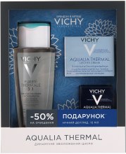 Духи, Парфюмерия, косметика Набор - Vichy Aqualia Thermal (micel/water/200ml + cr/50ml + cr/gel/15ml)