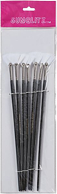 Набор кисточек для окрашивания, 7 шт - Chi SunGlitz Artist Fan Brushes 7er — фото N1