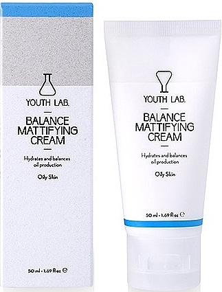 Матирующий крем "Баланс" для лица - Youth Lab. Balance Mattifying Cream — фото N1