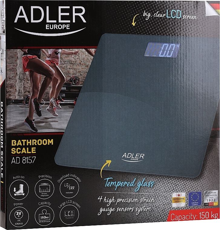 Весы напольные AD 8157g - Adler — фото N2
