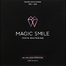 Парфумерія, косметика Набір для відбілювання зубів - Magic Smile Teeth Whitening Gel + LED