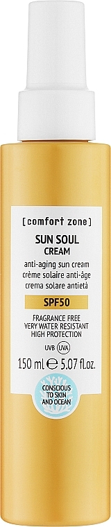 Сонцезахисний крем - Comfort Zone Sun Soul Cream SPF50 — фото N1