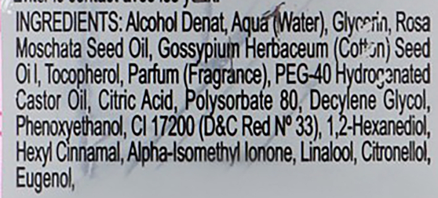 Спрей-антисептик для рук з бавовною й олією шипшини - Babaria Cotton Spray — фото N3
